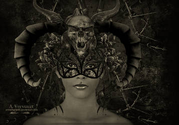 The dark mask by annemaria48