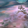 Tower cloud city
