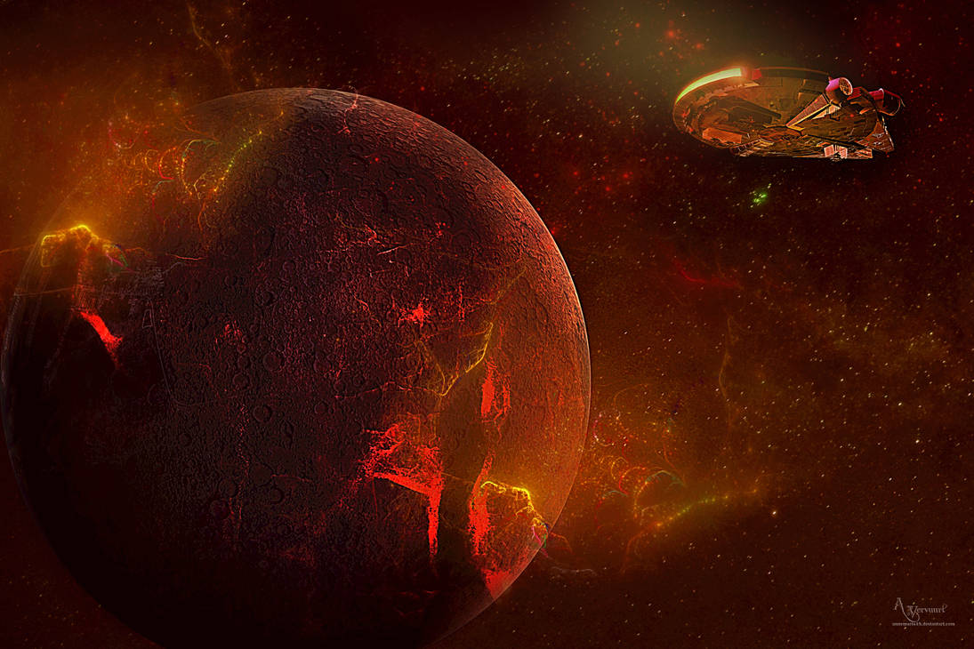Explosion planet by annemaria48 on DeviantArt