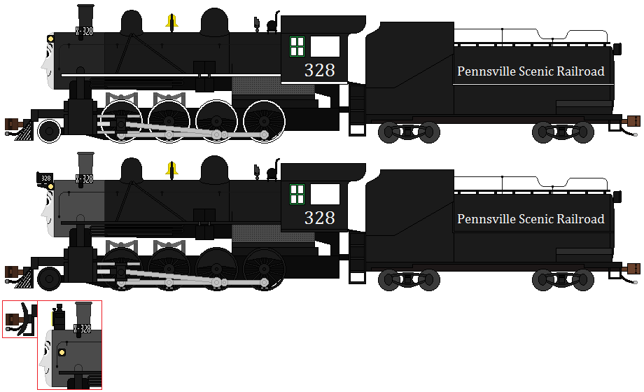 Glenda the Union Pacific 2-8-0