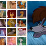 My favorite animated female dogs collage