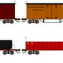 Pennsville Scenic 19th century freight cars