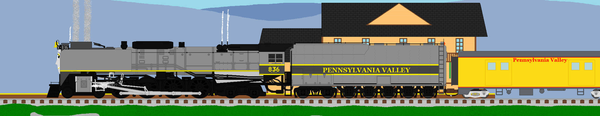 Down at the Station by SteampunkPup261 on DeviantArt