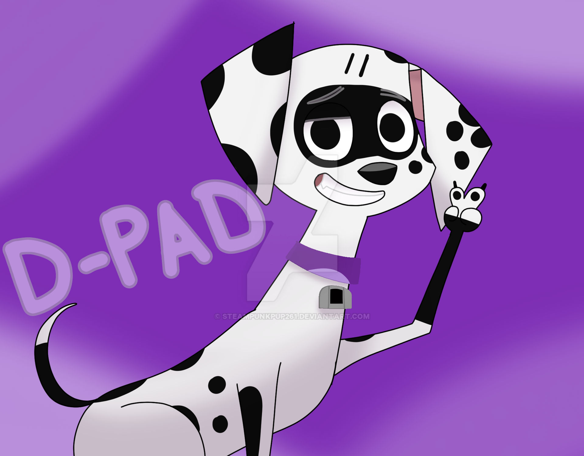 D Pad Dalmatian by SteampunkPup261 on DeviantArt