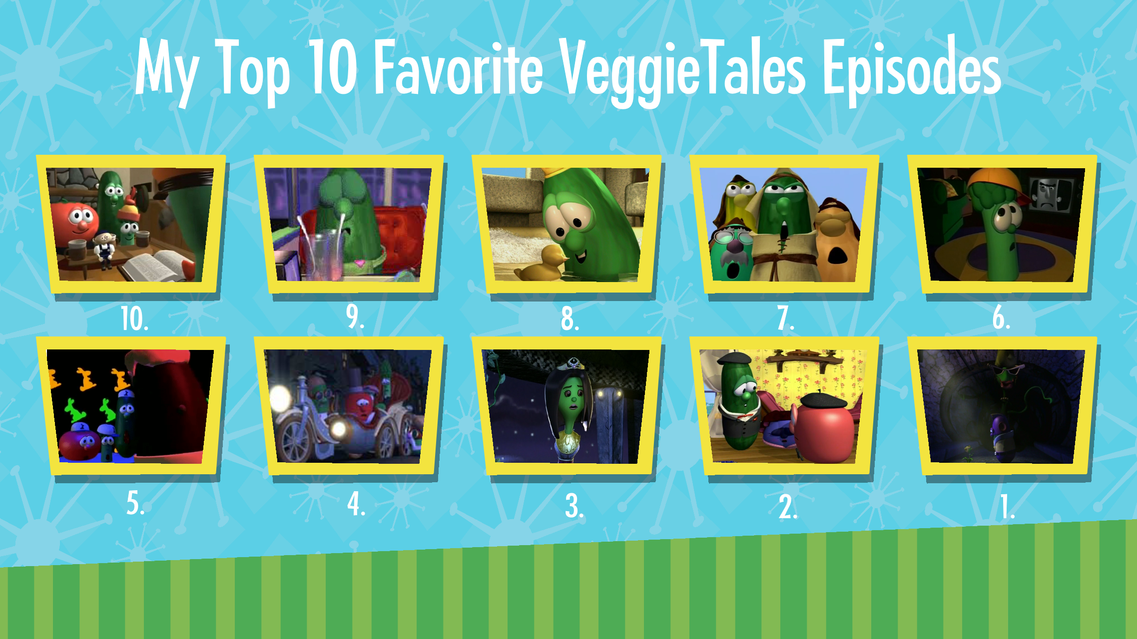 My Top 10 Favorite VeggieTales Episodes by JYArtStation on DeviantArt