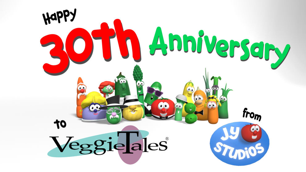 Happy 30th Anniversary to VeggieTales by JYArtStation on DeviantArt