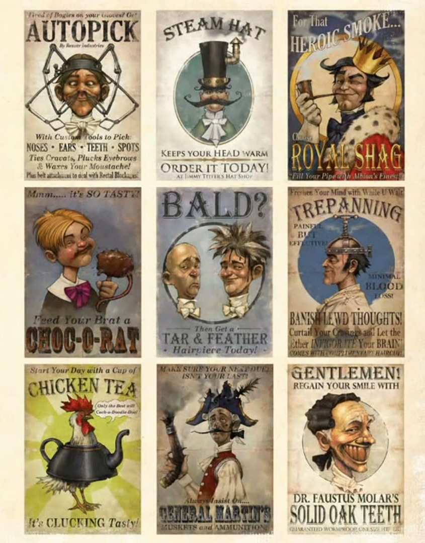 Fable 3 Loading Screen Art