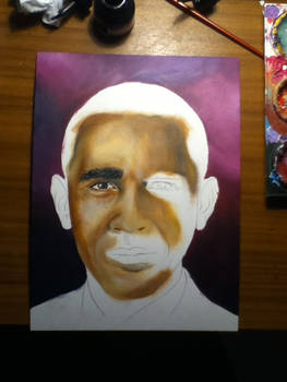 Barak Obama (Half Finished)