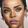 Portrait of Rihanna 