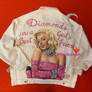 Marilyn Monroe handmade painted jacket 