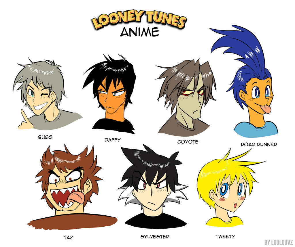Looney Toons anime by LoulouVZ on DeviantArt