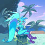 Spaicy beach evening