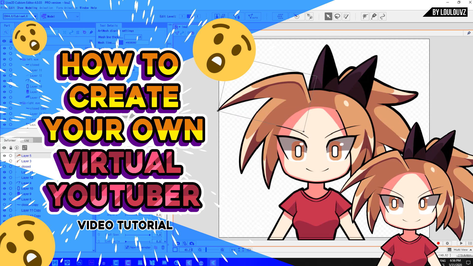 10 Cute Kawaii HD Chibi Bases DIY Anime Poses Layered PSD 