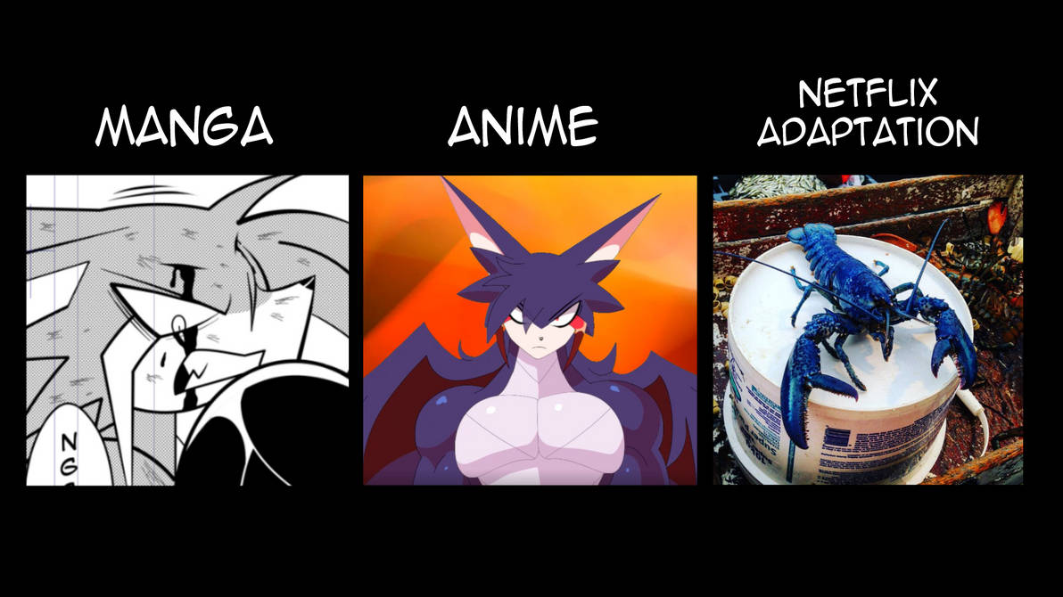 Manga - Anime - Netflix adaptation by LoulouVZ on DeviantArt