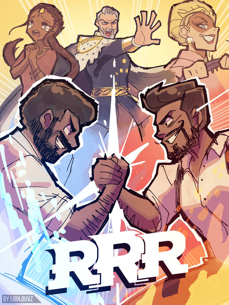 RRR fanart by LoulouVZ on DeviantArt