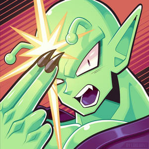 Piccolo Fanart by LoulouVZ