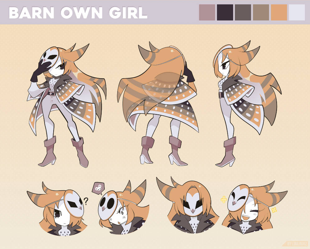 Character sheet commission by LoulouVZ on DeviantArt