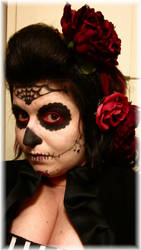 Day of the dead sugar skull