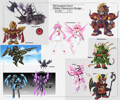 SD Gundam Force OC Villains part 1