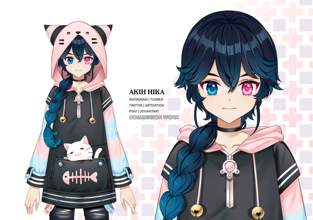 Vtuber Commission by AkihHika on DeviantArt