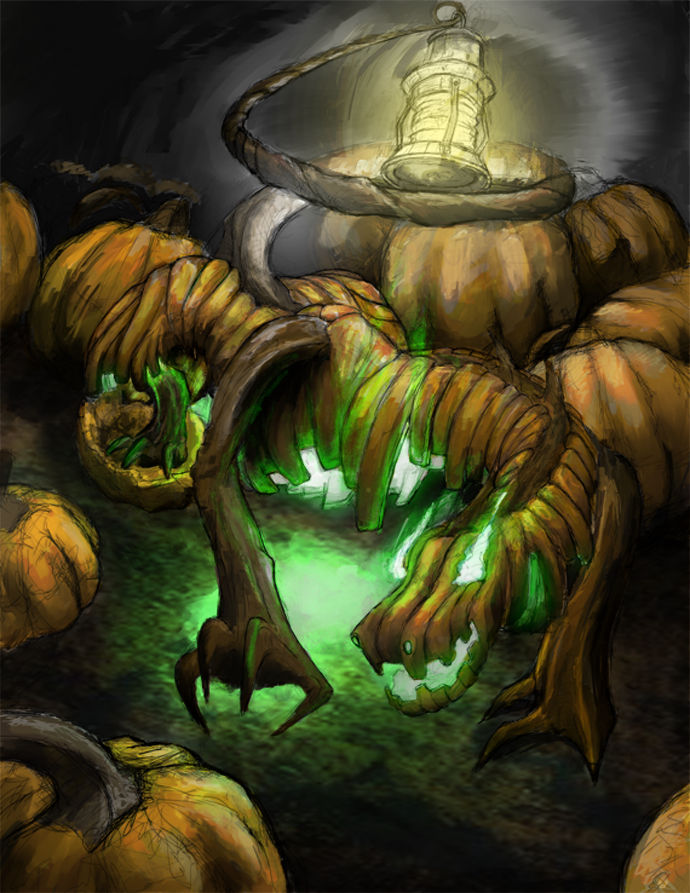 Halloween - The Pumpkin Dragon