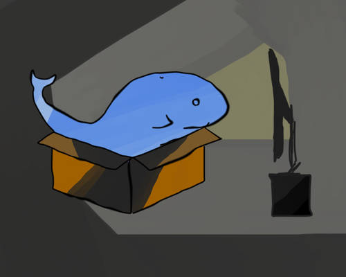 Whales watching tv are... Fantasy.