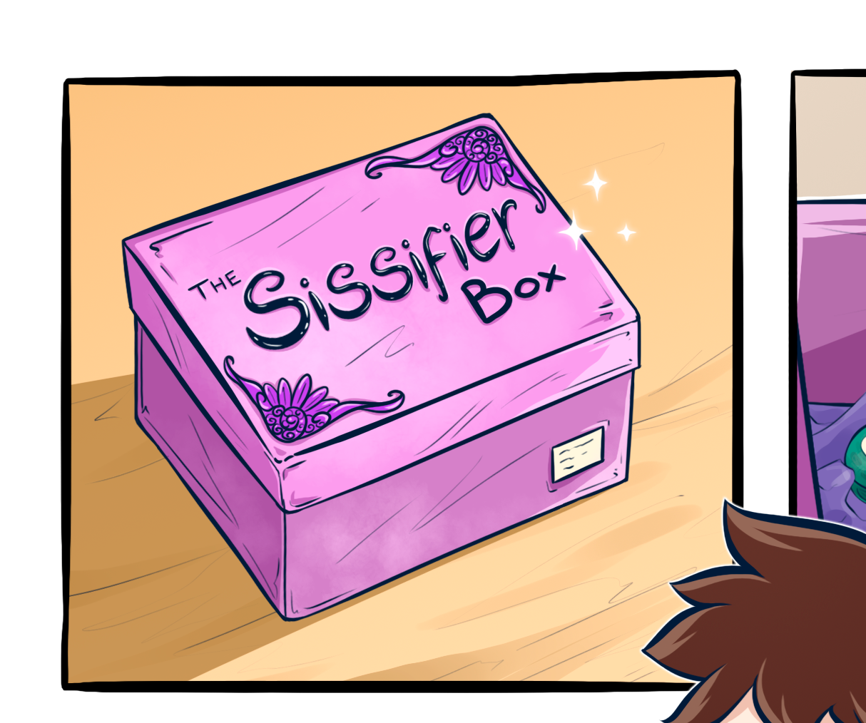 The Sissifier Box - Comic Tease by KinkyBarbz on DeviantArt