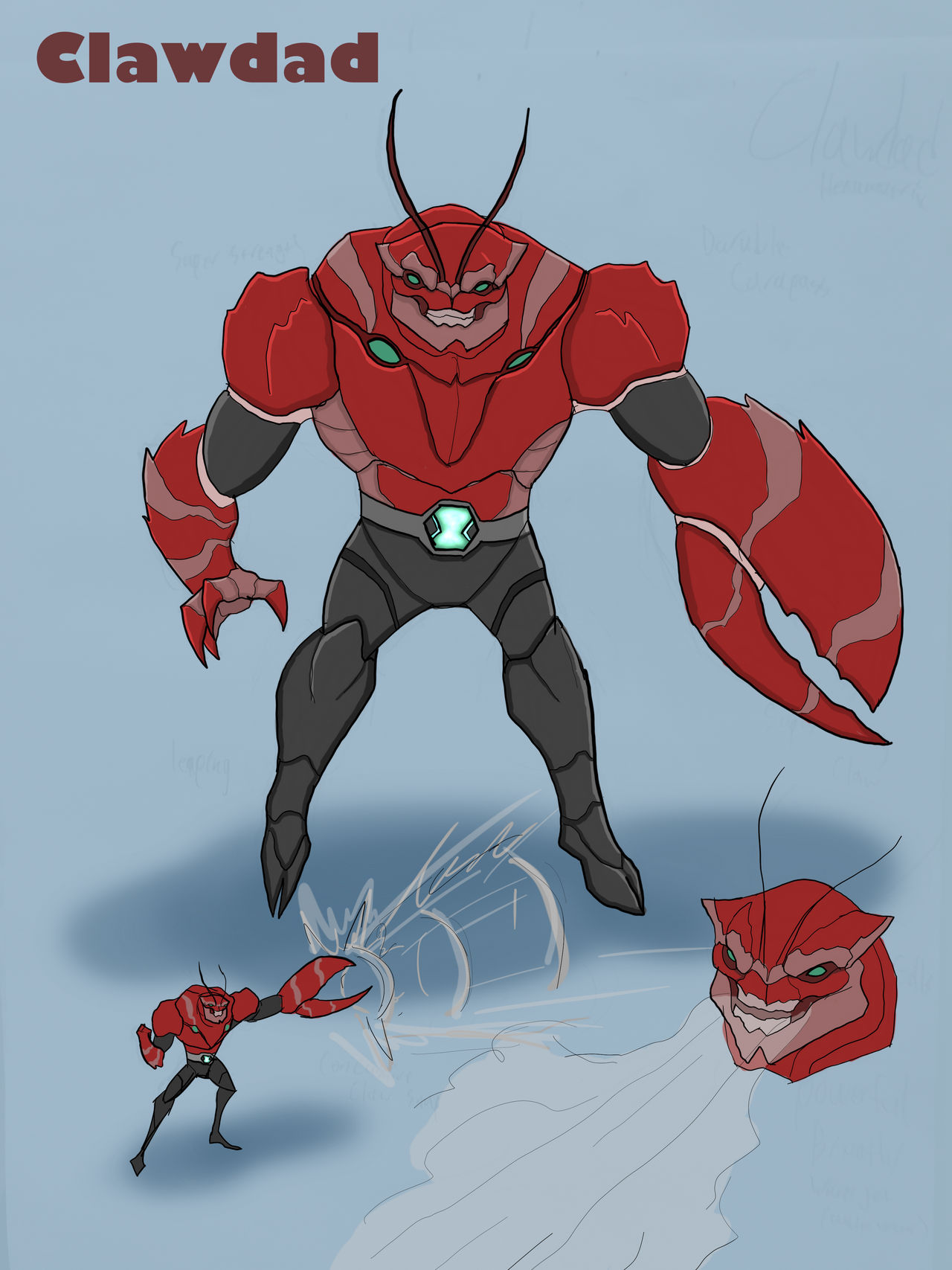 Clawdad-Hexamatrix by Legendary-Lex on DeviantArt