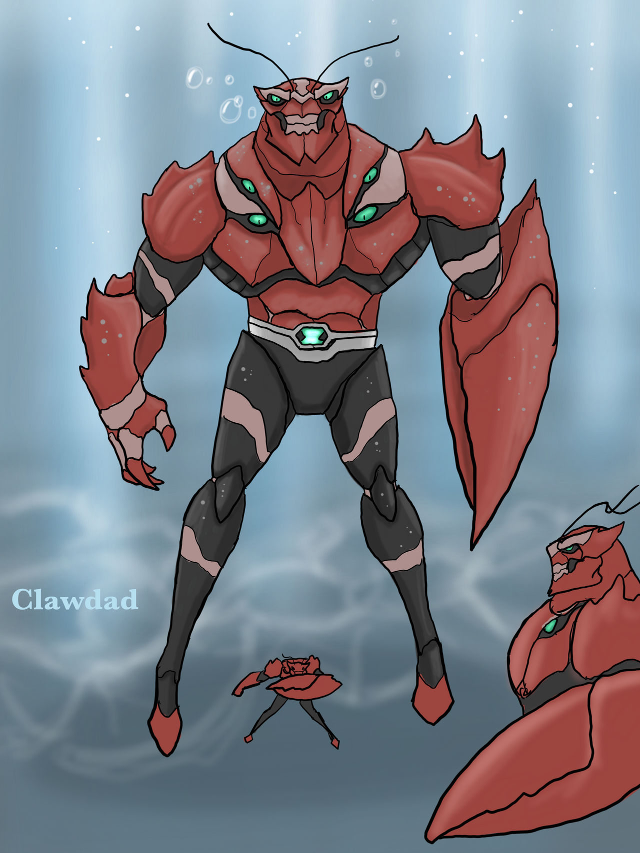 Clawdad 2.0 by Legendary-Lex on DeviantArt