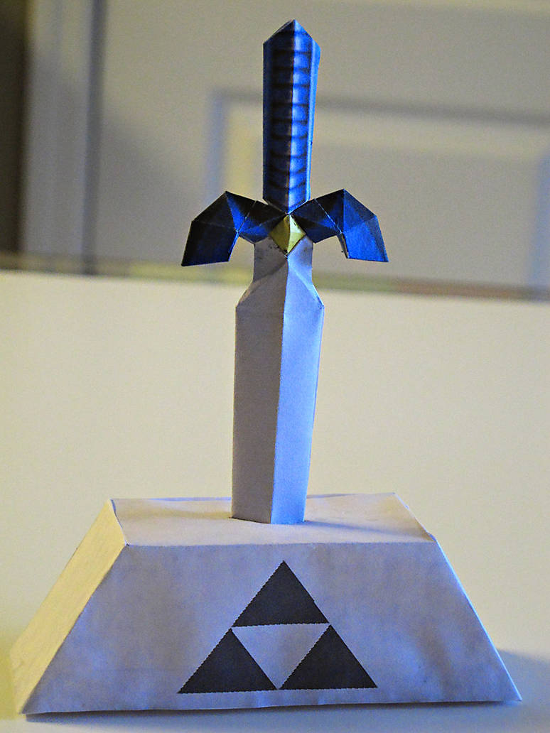 Master Sword Writing Master Sword Papercraft by im-tall on DeviantArt