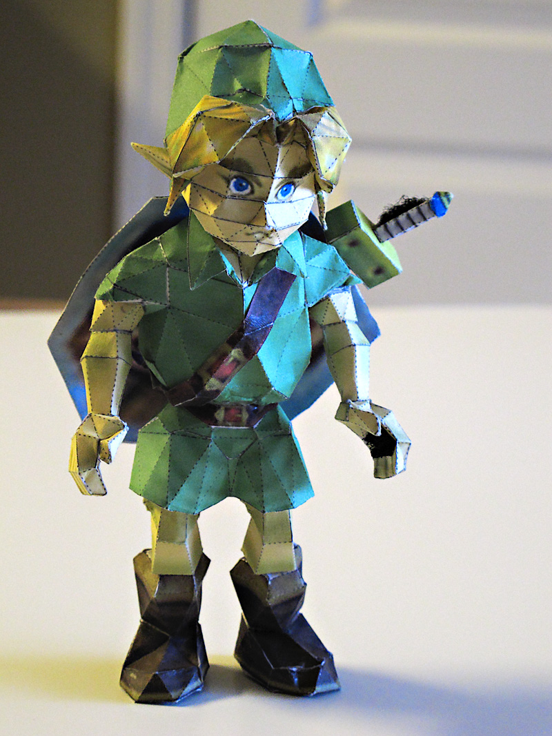 Young Link Papercraft