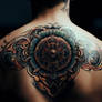 Arts Back Tattoo AI image by Edgar Silver13