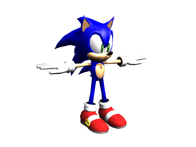 Darkspine Sonic Modelo 3D - TurboSquid 482007