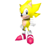 Low Poly Classic Super Sonic