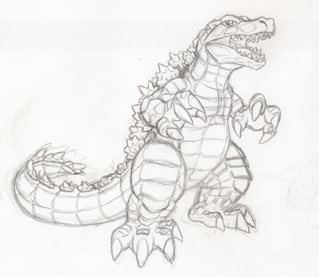 Croczilla Deviantart Croczilla by DocMelonhead on DeviantArt