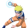 Teen Naruto Rasengan - Lineart Colored