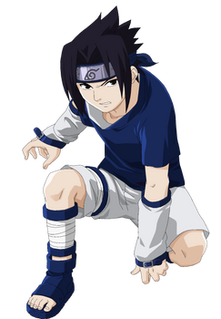 Sasuke PTS - Lineart Colored