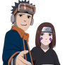 Obito e Rin 654 - Lineart Colored