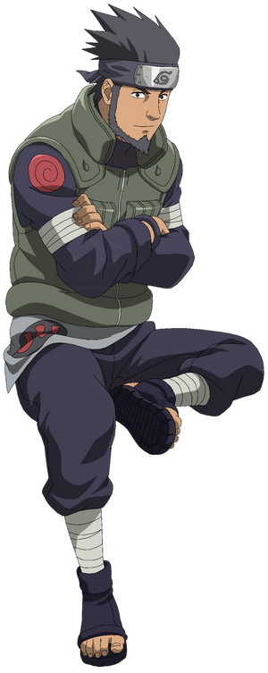 Asuma Sarutobi - Lineart Colored