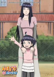 Hinata e Himawari - Mother and daughter by DennisStelly