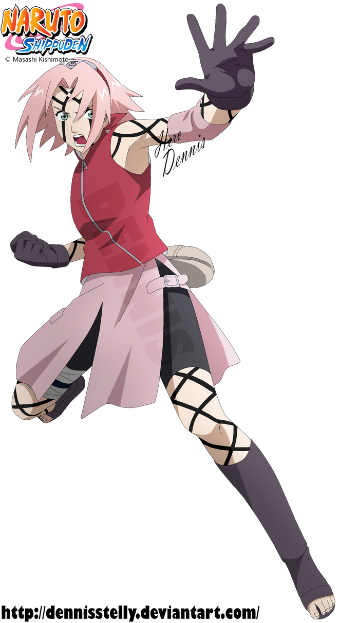 Sakura Haruno Byakugou Mode by DennisStelly on DeviantArt
