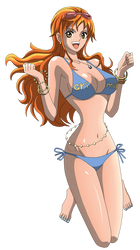 Nami~Swan by DennisStelly