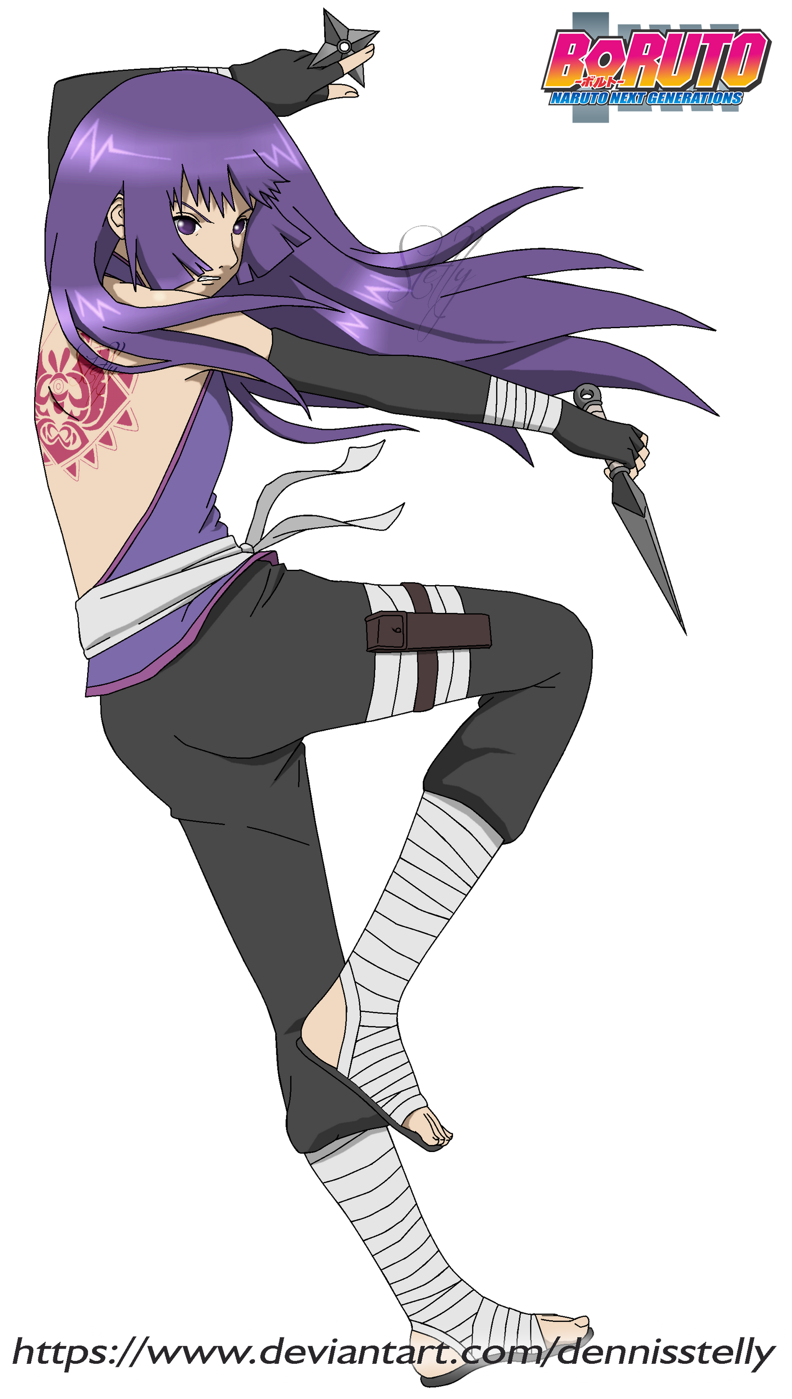 Sumire Kakei - Boruto Naruto the Next Generation by DennisStelly on