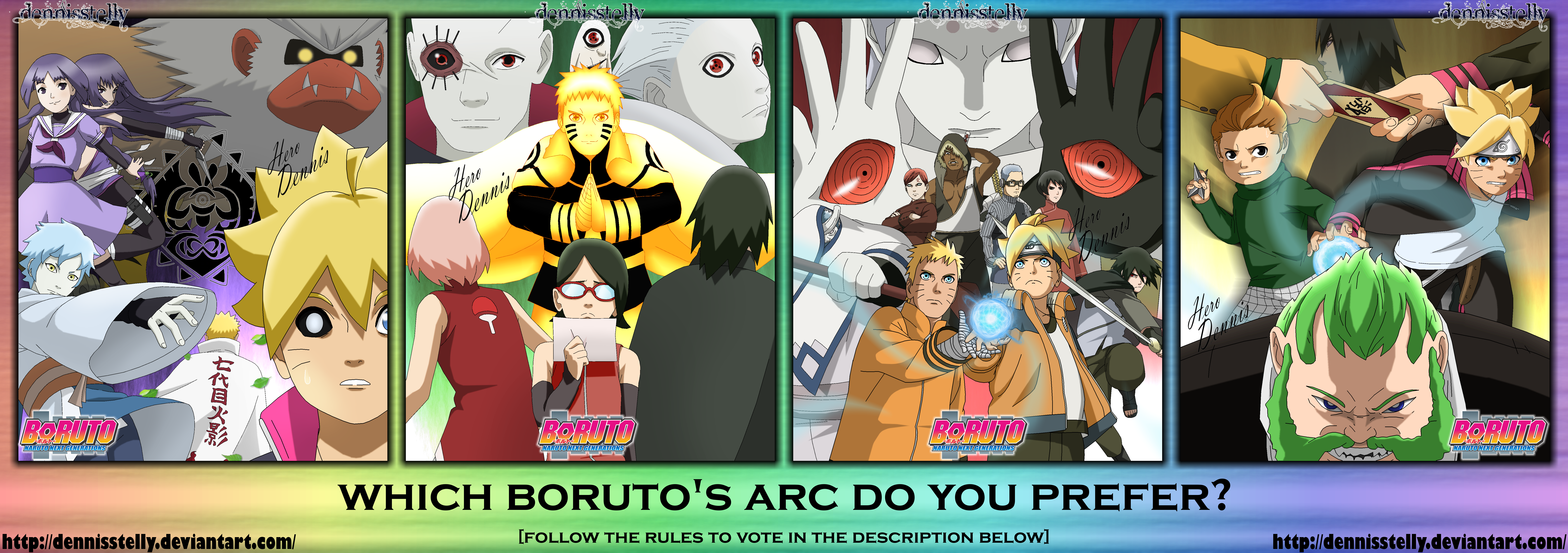 List of Boruto Arcs 