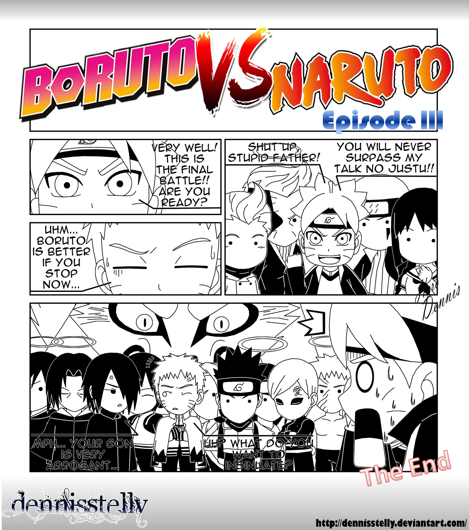 Naruto Next Generation - Boruto and Tentou by DennisStelly on DeviantArt