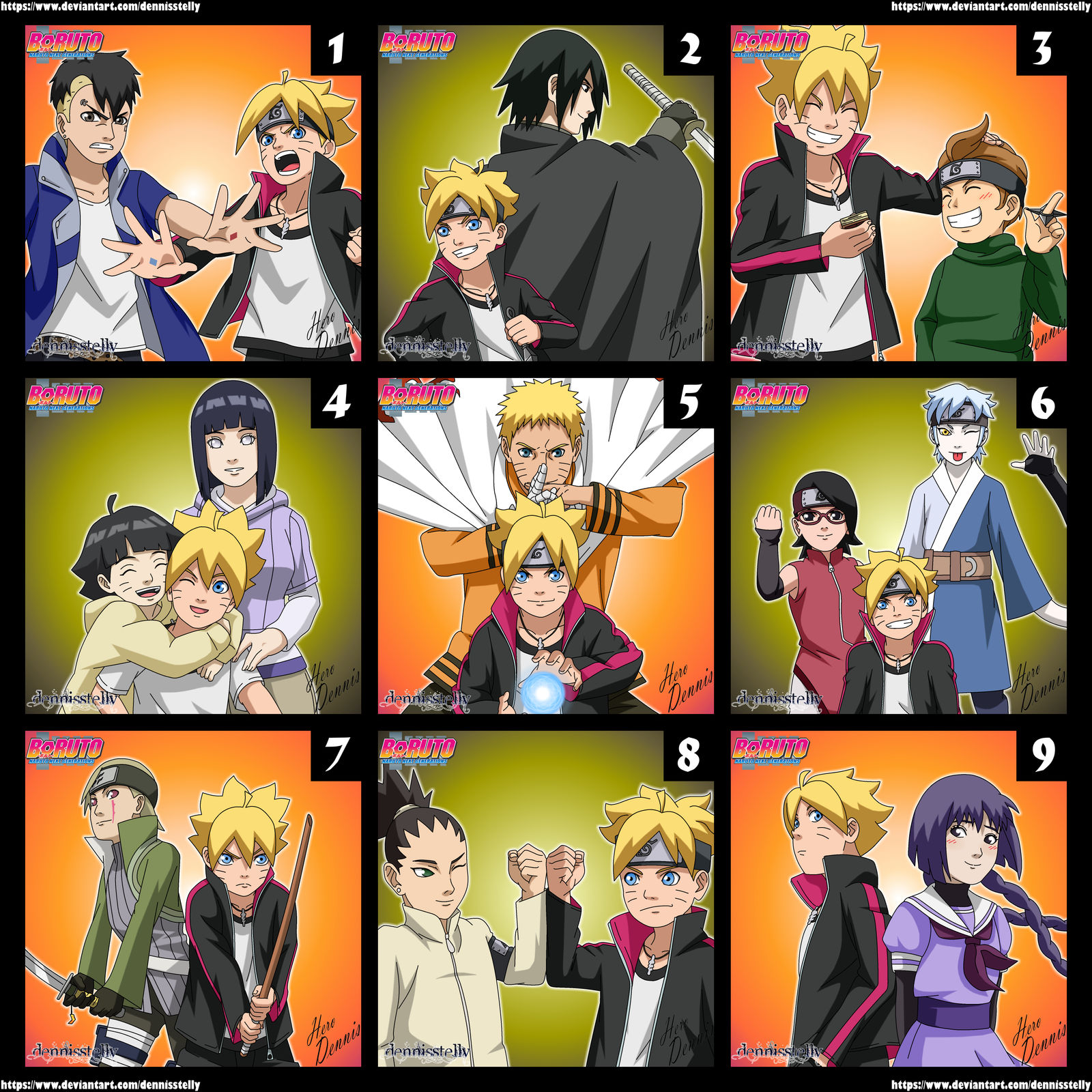 Boruto's card games - Which is better? by DennisStelly on DeviantArt