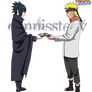 Naruto and Sasuke - the Promise