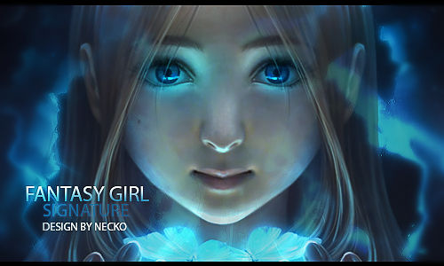 Fantasy Signature Fantasy Girl Signature by NecaDesign on DeviantArt