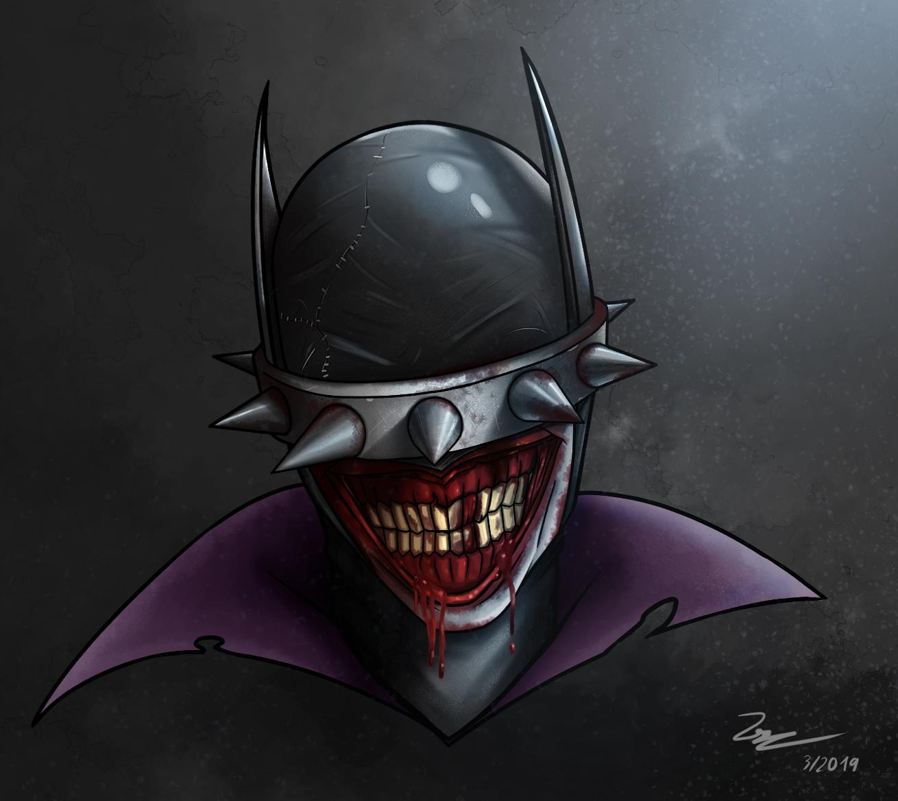The Batman Who Laughs by canhvedepzai on DeviantArt