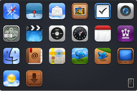 Astra iPhone Theme